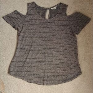 Women's Lucky Brand Soft Shoulder Top,  L